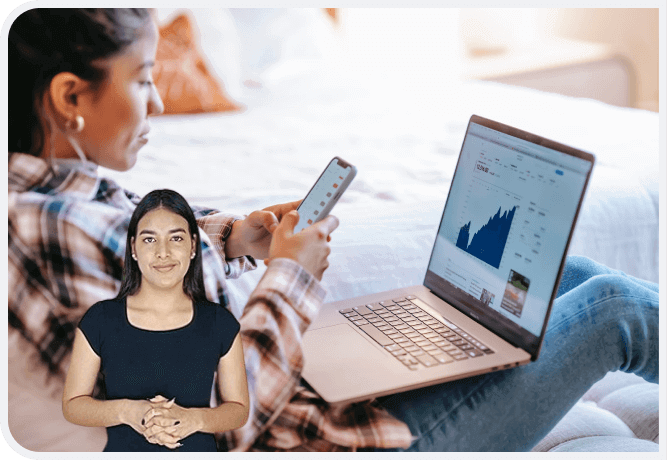 AI video generator app background