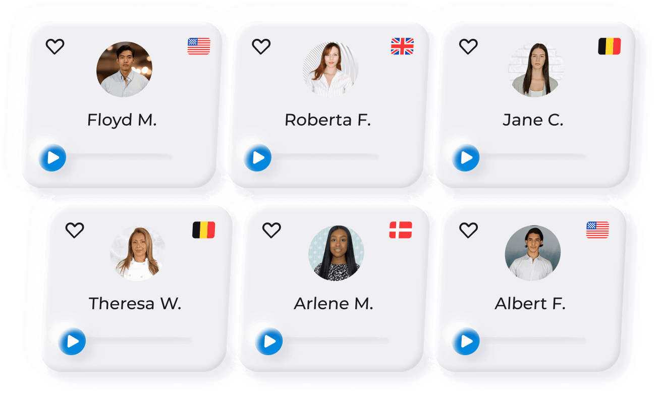 Choosing language for your avatar 3