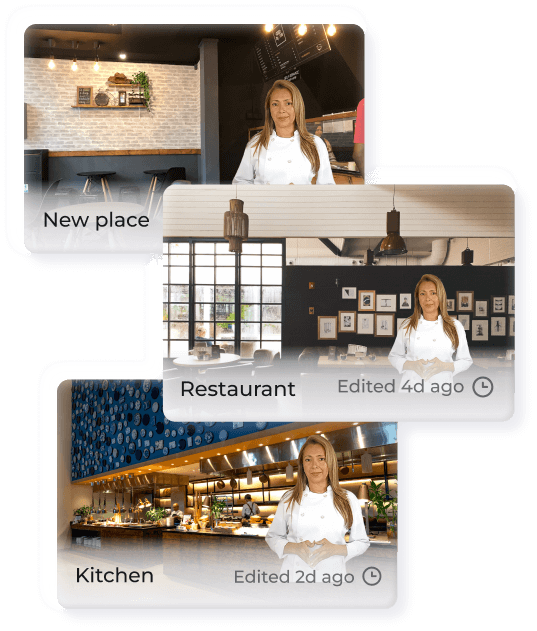 restaurant presentation